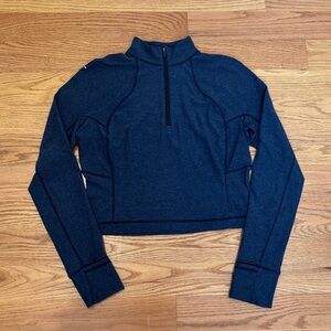 Women's Ready to Rulu Cropped Quarter-Zip Top